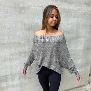 Free People Off The Shoulder Sweater